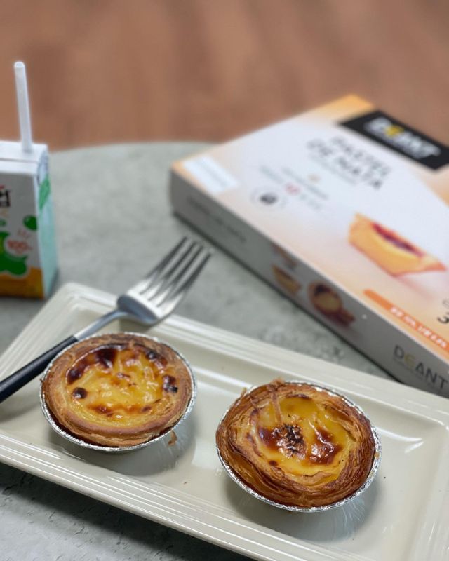 디앙뜨 포르투갈 에그타르트 오리지널 맛+패션후르츠 맛 중 택1 리뷰 사진