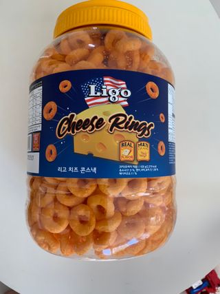 리고 치즈링 430g — 3.5점을 준 리뷰어가 2022년 9월 올린 사용 사진
