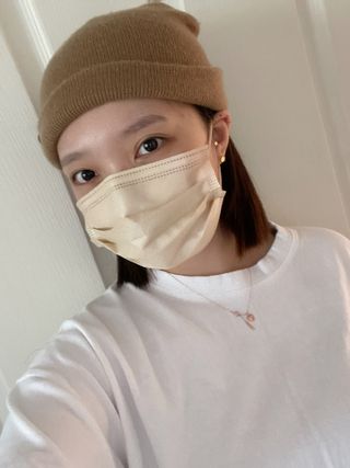 에어에이드 컬러 덴탈 마스크 — 5점을 준 리뷰어가 2021년 8월 올린 사용 사진