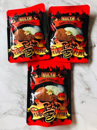 불타 지옥불카레 불지옥맛 180g x 3봉 — 5점을 준 리뷰어가 2021년 6월 올린 사용 사진