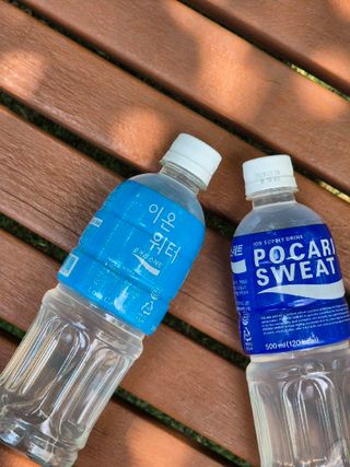 [동아오츠카] 포카리스웨트  500ml PET + 이온워터 500ml PET — 5점을 준 리뷰어가 2025년 6월 올린 사용 사진