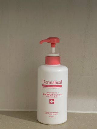 더마힐 헤어 컨디셔닝 샴푸 500ml 3종 중 택1 — 4.5점을 준 리뷰어가 2021년 4월 올린 사용 사진