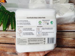 디어엘로디 프리미엄 유기농 베이비 솜티슈 40매 3 + 1 PACK — 5점을 준 리뷰어가 2021년 3월 올린 사용 사진