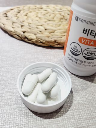 프리마인 성큼다가온 봄, 이너뷰티를 챙겨야 피부도 화사하게, 컨디션도 활기차게. 흡수율을 높인 고효율 비타민. — 5점을 준 리뷰어가 2022년 12월 올린 사용 사진