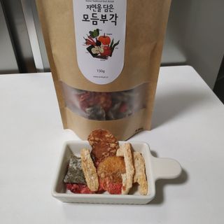 자연을담은모듬부각 — 5점을 준 리뷰어가 2022년 1월 올린 사용 사진
