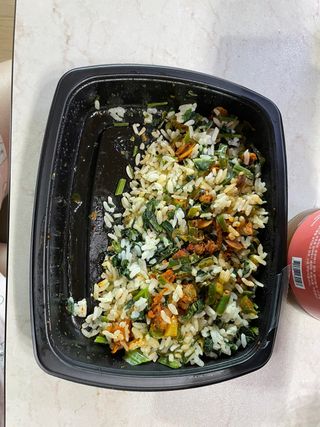 직탁 식단관리 3종 도시락(꼬막 듬뿍 곤드레비빔밥, 알리오올리오 불고기오믈렛, 매콤쭈꾸미 시래기유채밥) — 4점을 준 리뷰어가 2022년 7월 올린 사용 사진