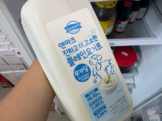 프리_[덴마크] 진하고 더 고소한 플레인 요거트 1.8L — 5점을 준 리뷰어가 2025년 5월 올린 사용 사진