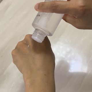 엔디어고 햄프에너지 스킨케어 2종 — 5점을 준 리뷰어가 2022년 10월 올린 사용 사진