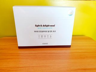 아므_이너뷰티 라이트 앤 딜라이트 밀 민트 초코 — 5점을 준 리뷰어가 2021년 8월 올린 사용 사진