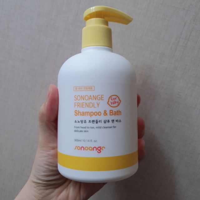 소노앙쥬 프렌들리 샴푸앤바스 리뷰 사진