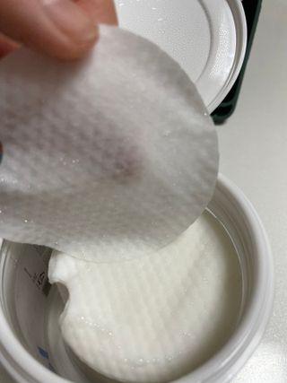 키노닉스 카모 클렌징 패드 — 5점을 준 리뷰어가 2021년 8월 올린 사용 사진