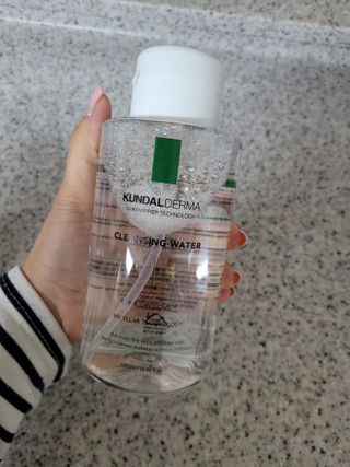 쿤달더마 C.P.R. 시카 pH밸런싱 클렌징 워터 500ml — 5점을 준 리뷰어가 2021년 1월 올린 사용 사진