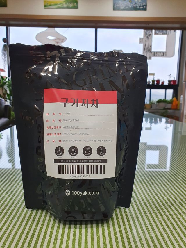 산그리메 국내산 뽕잎차, 구기자차, 작두콩차, 쌍화차 100티백 대용량 삼각티백차 리뷰 사진