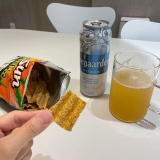 강렬한 태양의 맛 썬의 신제품, 썬 할라피뇨체다 — 5점을 준 리뷰어가 2022년 6월 올린 사용 사진