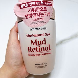 벨먼 내추럴 스파 머드레티놀 바디워시(그린로즈, 미드나잇 피오니) — 5점을 준 리뷰어가 2022년 6월 올린 사용 사진