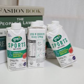 셀렉스스포츠 셀렉스 스포츠 웨이 프로틴 복숭아_ 330ml x 12팩 — 5점을 준 리뷰어가 2021년 3월 올린 사용 사진