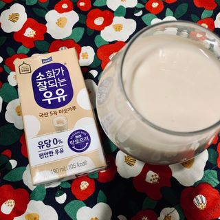소화가 잘되는 우유 국산 5곡 미숫가루 — 5점을 준 리뷰어가 2021년 9월 올린 사용 사진