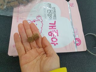 My Pet Care 천연단백질 관절건강에 개좋아 — 5점을 준 리뷰어가 2021년 2월 올린 사용 사진