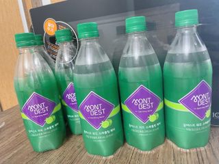 몽베스트 Montbest with Sparkling water Lime20병 — 5점을 준 리뷰어가 2021년 12월 올린 사용 사진