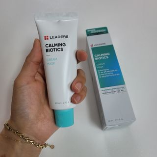 리더스코스메틱 리더스 카밍 바이오틱스 크림 마스크 — 5점을 준 리뷰어가 2021년 4월 올린 사용 사진