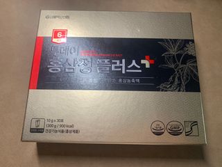 서울약사신협_투데이홍삼정플러스스틱_10g x 30포 — 5점을 준 리뷰어가 2020년 12월 올린 사용 사진