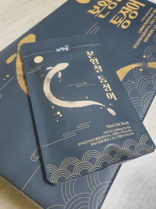 [비린내 완벽제거] 본황칠 통장어 국내산 장어즙 아르기닌 2800mg 장어즙효능 기력보강 — 5점을 준 리뷰어가 2022년 8월 올린 사용 사진