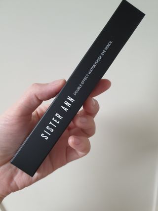 씨스터앤 더블이펙트 워터프루프 아이펜슬 11종 택 1 — 4점을 준 리뷰어가 2022년 2월 올린 사용 사진