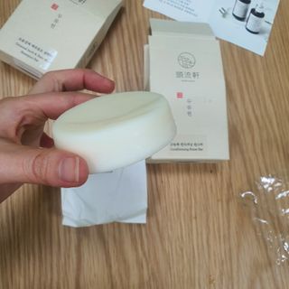 두류헌 샴푸바+컨디셔닝 린스바 머리가꿈세트 — 5점을 준 리뷰어가 2022년 5월 올린 사용 사진