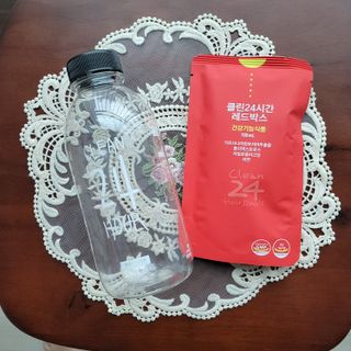 클린24시간 레드박스 1BOX(5포) + 전용보틀(500ml) — 5점을 준 리뷰어가 2024년 1월 올린 사용 사진