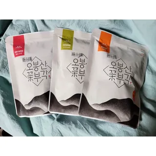 오봉산꽃부각 [만나식품] 오봉산 꽃부각 3가지 맛(오리지널, 새우맛, 매운고추맛) — 5점을 준 리뷰어가 2023년 1월 올린 사용 사진
