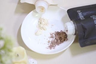 일일하우 슬리밍 플랜B 고소한 귀리맛, 진한 카카오맛 (체중조절식) — 5점을 준 리뷰어가 2023년 5월 올린 사용 사진