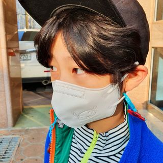 [숨그림]  덴탈마스크 짱구 우리아이 그리고 내가 쓰는 믿을수있는 케릭터 마스크  16종 — 5점을 준 리뷰어가 2021년 10월 올린 사용 사진