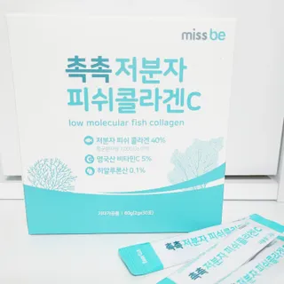 미스비 촉촉 저분자 피쉬콜라겐C — 5점을 준 리뷰어가 2021년 7월 올린 사용 사진