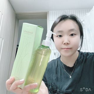 스킨큐어 산다화 순한 클렌징 동백 오일 200ml — 4점을 준 리뷰어가 2023년 3월 올린 사용 사진