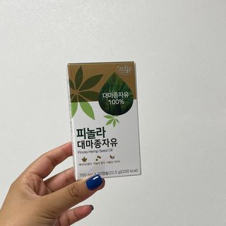 nfp 피놀라 대마종자유 — 5점을 준 리뷰어가 2021년 9월 올린 사용 사진