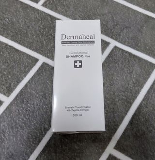 더마힐 헤어 컨디셔닝 샴푸 500ml 3종 중 택1 — 5점을 준 리뷰어가 2021년 3월 올린 사용 사진