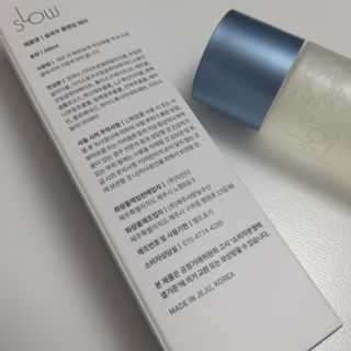 슬로우 스킨스 슬로우 화산송이 클렌징 워터 — 5점을 준 리뷰어가 2021년 4월 올린 사용 사진