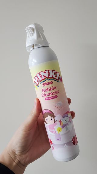주식회사 권브라더스 [권브라더스] 목욕놀이 필수템, 핑키공주 유아버블클렌저 300ml 대용량 몽글몽글 구름 속 딸기향 — 5점을 준 리뷰어가 2022년 1월 올린 사용 사진