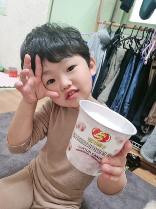 젤리벨리 솜사탕 2종-딸기치즈케이크, 바닐라 — 5점을 준 리뷰어가 2022년 2월 올린 사용 사진