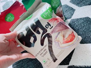 [풀무원] 자연은맛있다 정면, 백면, 홍면  세트 — 5점을 준 리뷰어가 2021년 4월 올린 사용 사진