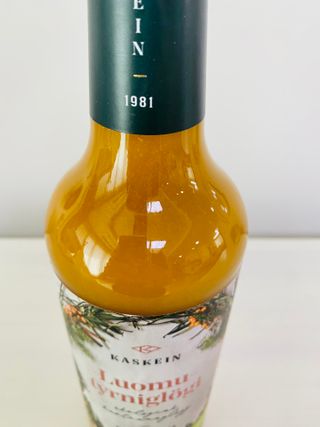 H365 [Kaskein Luomutyrniglögi] 핀란드 전통 무알콜 멀드와인 시벅톤 글로기 — 5점을 준 리뷰어가 2021년 4월 올린 사용 사진