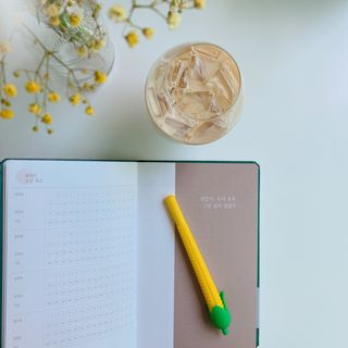 응원과 위로가 필요한 당신에게  리훈 하고싶은말 스터디 플래너 — 4점을 준 리뷰어가 2021년 5월 올린 사용 사진
