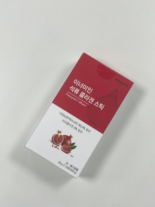이너미인 석류 콜라겐 스틱 — 5점을 준 리뷰어가 2021년 1월 올린 사용 사진