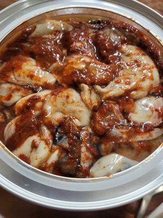 셰프애찬 별미김치 굴겉절이 1kg — 5점을 준 리뷰어가 2022년 12월 올린 사용 사진