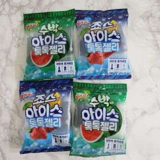 롯데제과 죠스바 아이스 톡톡 젤리 — 5점을 준 리뷰어가 2021년 10월 올린 사용 사진