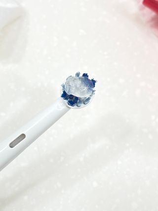 닥터데디스 안심불소 튼튼치약(청포도, 민트 중 택 1) 60g + 여행용 미니 치약 15g — 4.5점을 준 리뷰어가 2022년 7월 올린 사용 사진