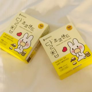 네이처오다 달칩 초코샌드 — 5점을 준 리뷰어가 2021년 1월 올린 사용 사진