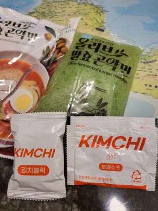 클린24시간 올리브발효곤약면 시원김치면 1세트-(3봉) — 5점을 준 리뷰어가 2023년 12월 올린 사용 사진