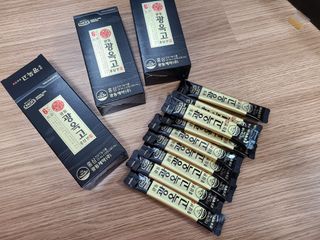 [광동제약] 광동 광옥고 홍삼 본 30포+쇼핑백 증정 — 5점을 준 리뷰어가 2021년 12월 올린 사용 사진