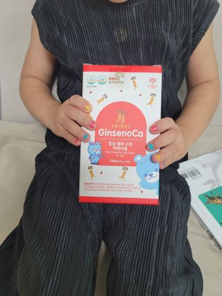 (주)닥터오레고닌 진세노카 키즈 홍삼젤리스틱 — 4점을 준 리뷰어가 2023년 8월 올린 사용 사진
